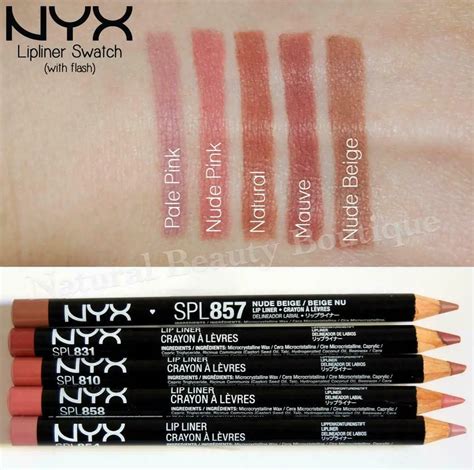 nyx nude beige lip liner|NYX Professional MakeUp Slim Lip Pencil 857 Nude。